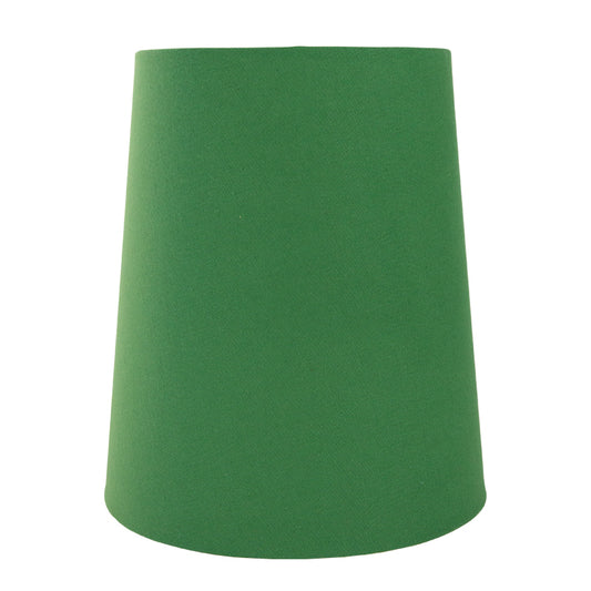 Dark Green Cotton Tall French Drum Lampshade