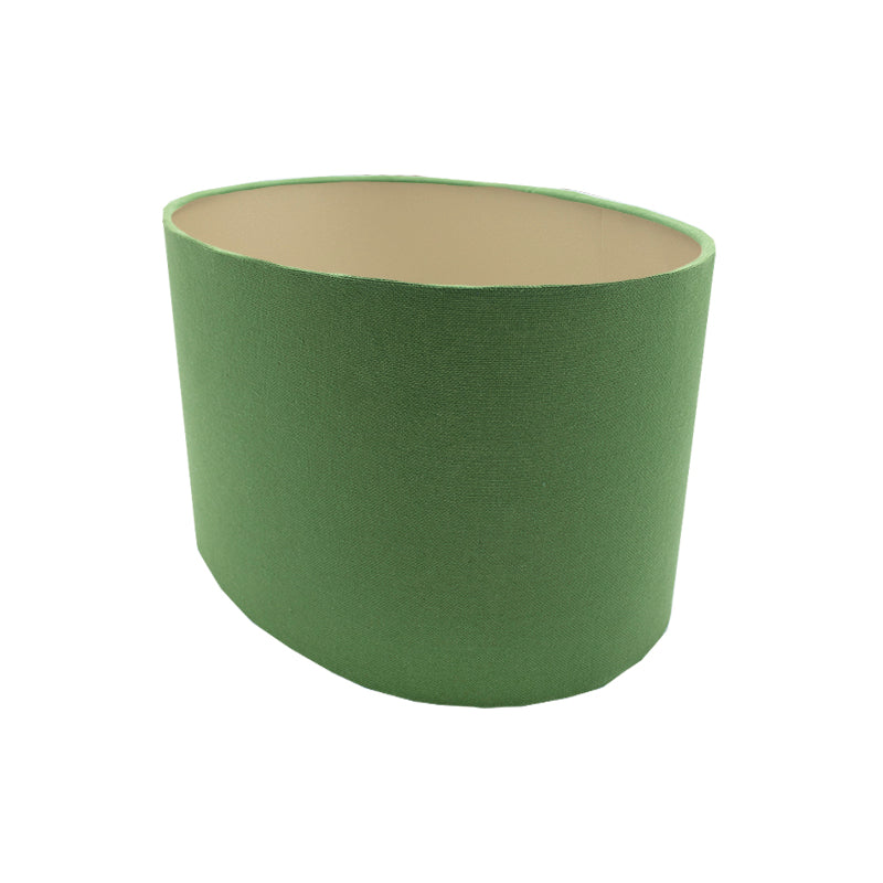 Dark Green Oval Lampshade