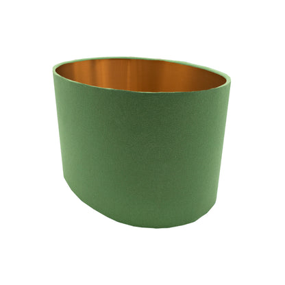 Dark Green Oval Lampshade
