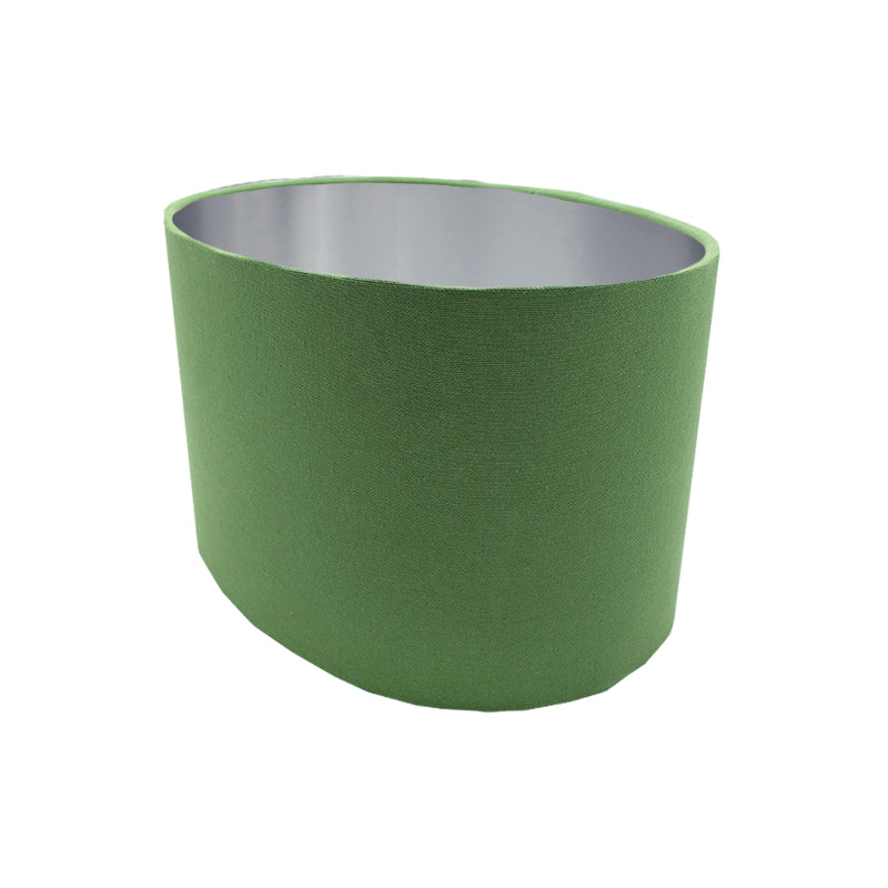 Dark Green Oval Lampshade