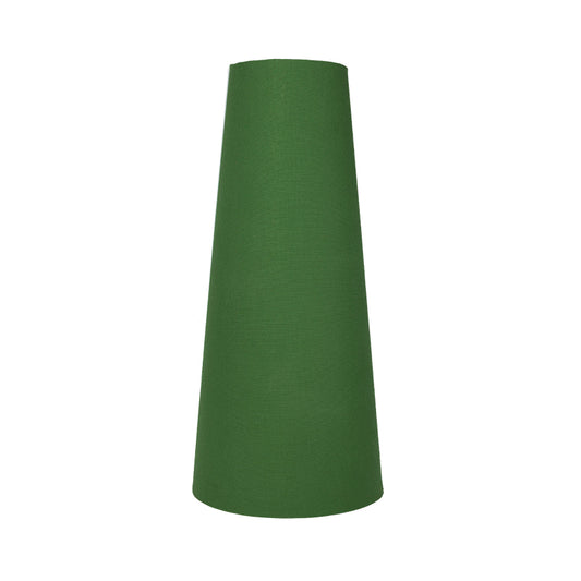 Dark Green Tall Tapered Lampshade