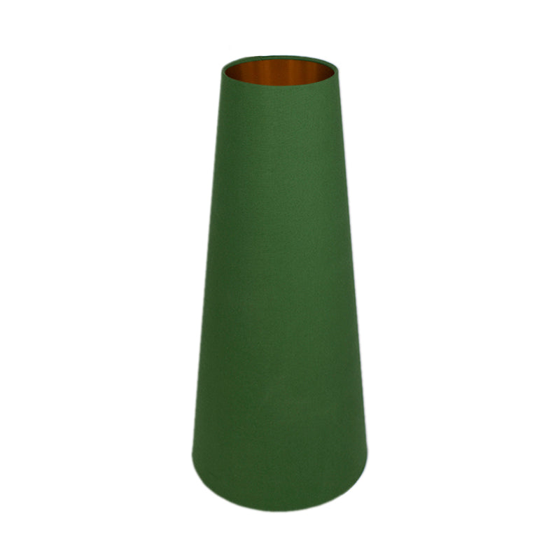 Dark Green Tall Tapered Lampshade