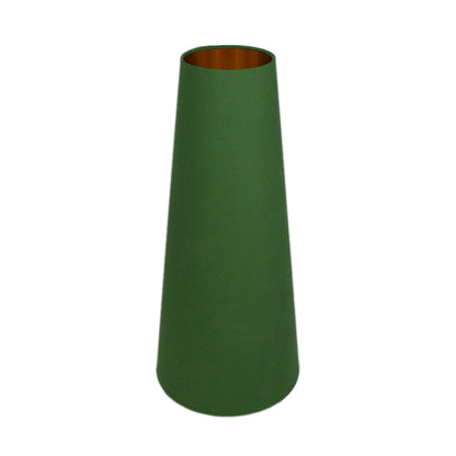 Dark Green Tall Tapered Lampshade
