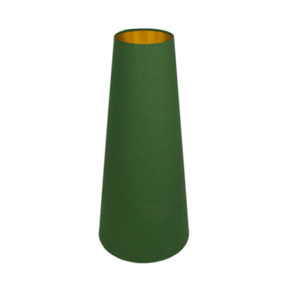 Dark Green Tall Tapered Lampshade