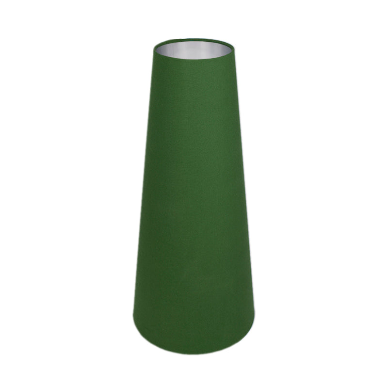 Dark Green Tall Tapered Lampshade