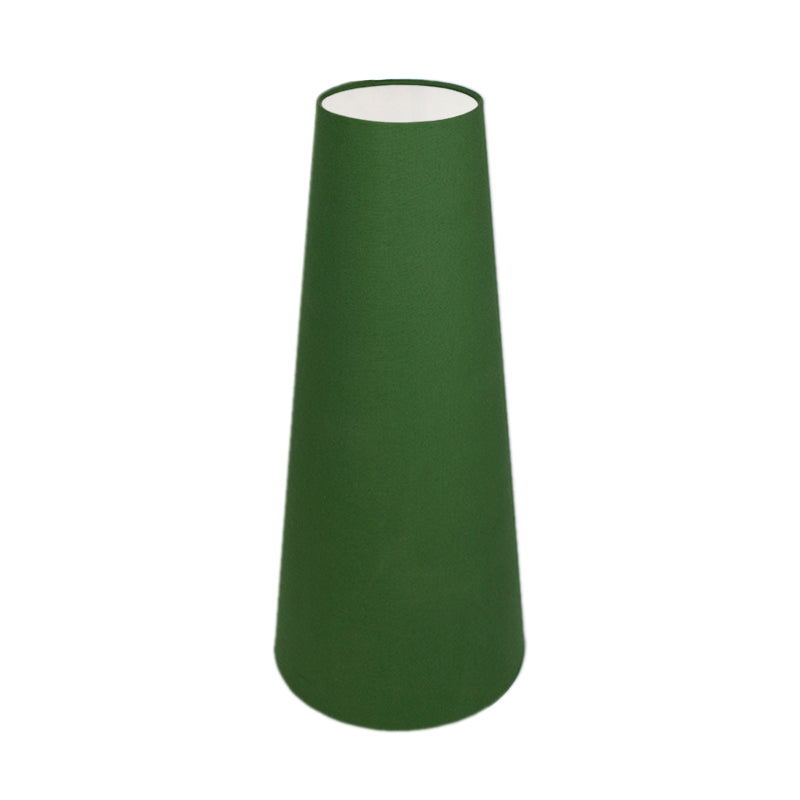 Dark Green Tall Tapered Lampshade