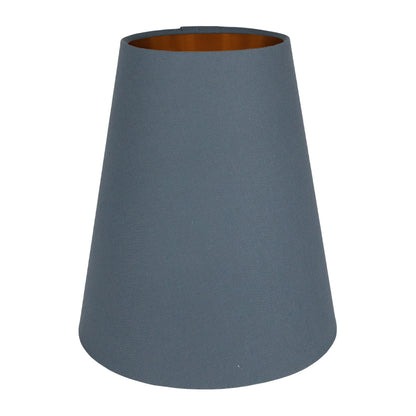 Dark Grey Cotton Tall Empire Lampshade