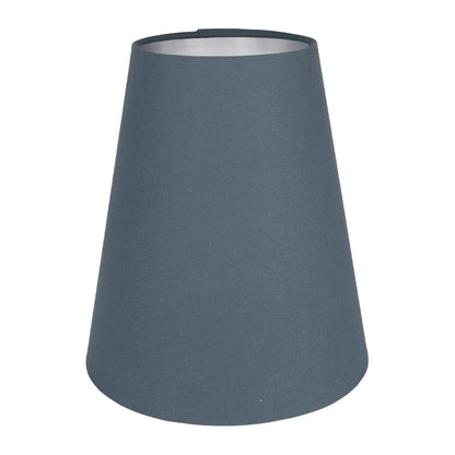 Dark Grey Cotton Tall Empire Lampshade