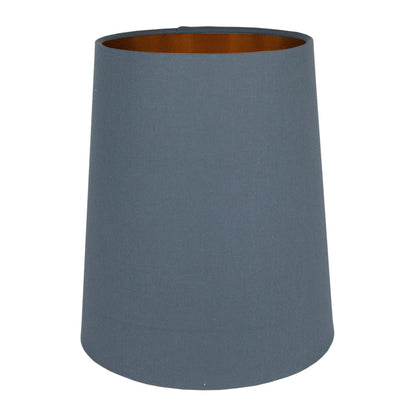 Dark Grey Cotton Tall French Drum Lampshade