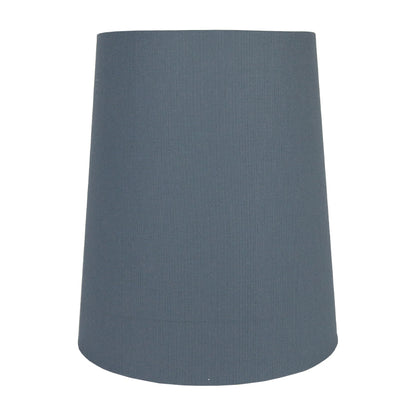 Dark Grey Cotton Tall French Drum Lampshade