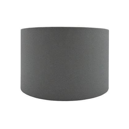 Dark Grey Drum Lampshade