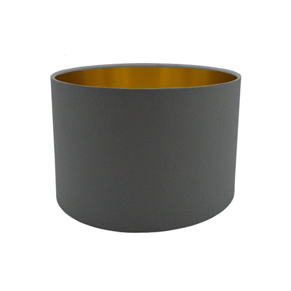 Dark Grey Drum Lampshade
