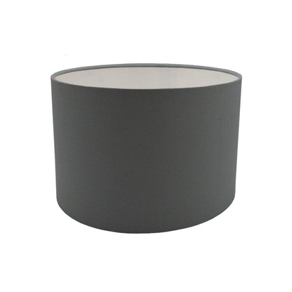 Dark Grey Drum Lampshade