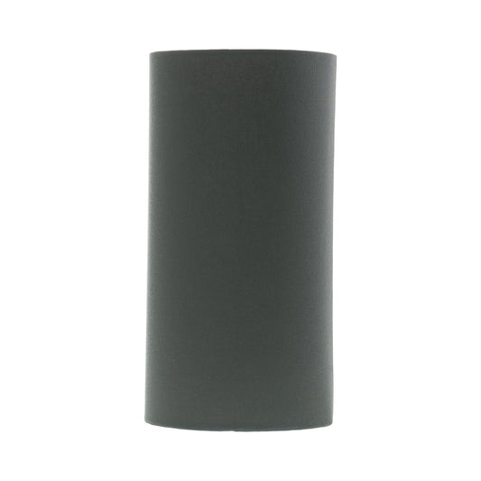 Dark Grey Tall Drum Lampshade