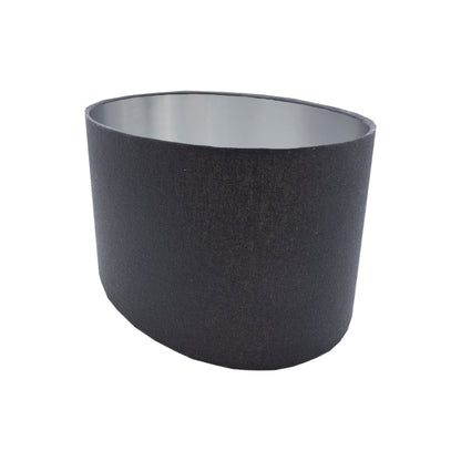 Dark Navy Blue Oval Lampshade