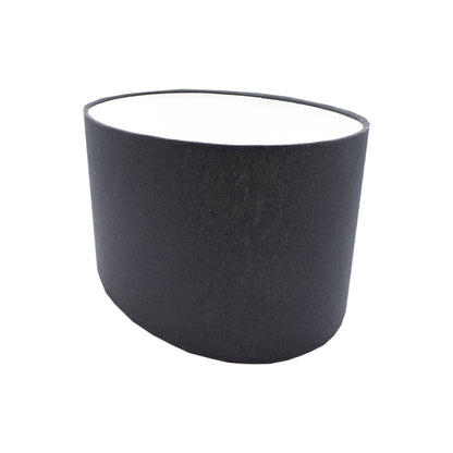 Dark Navy Blue Oval Lampshade