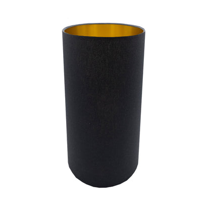 Dark Navy Blue Tall Drum Lampshade
