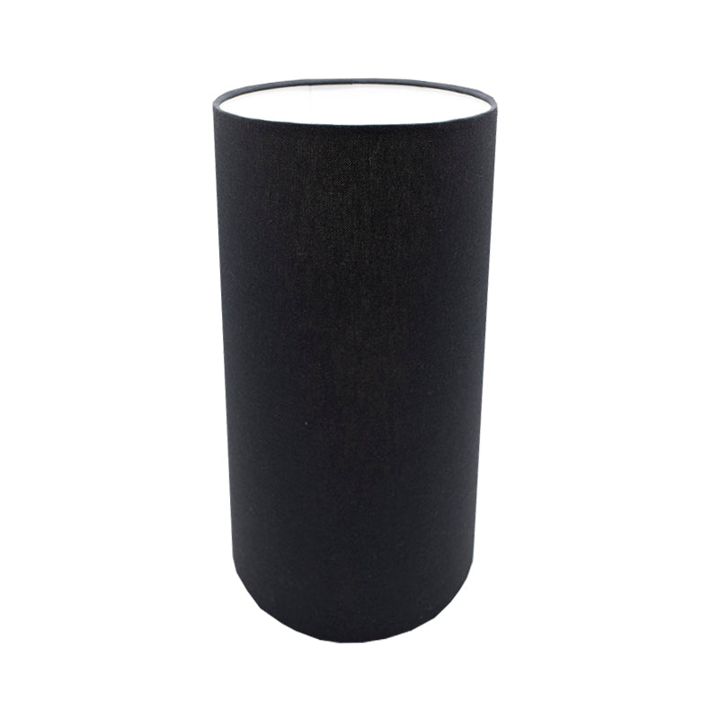 Dark Navy Blue Tall Drum Lampshade