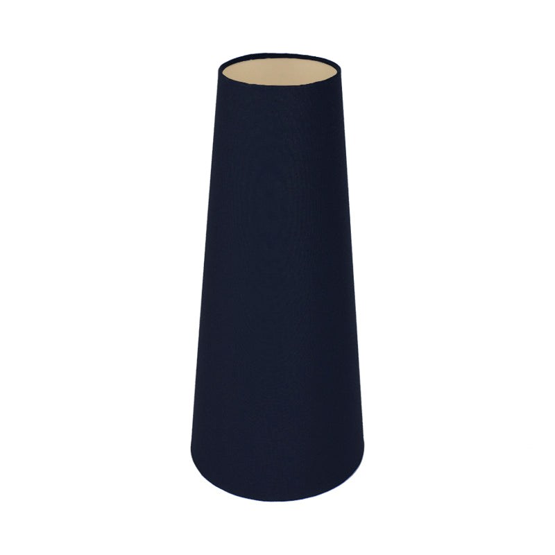 Dark Navy Blue Tall Tapered Lampshade