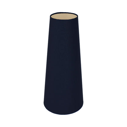 Dark Navy Blue Tall Tapered Lampshade