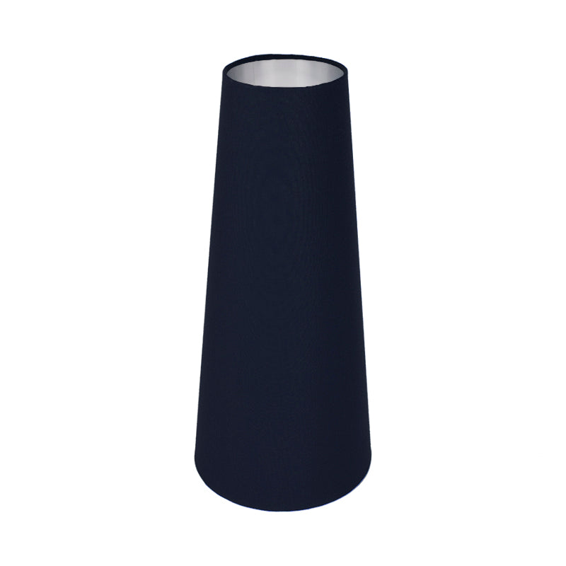 Dark Navy Blue Tall Tapered Lampshade
