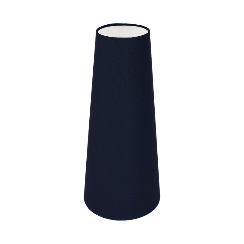 Dark Navy Blue Tall Tapered Lampshade