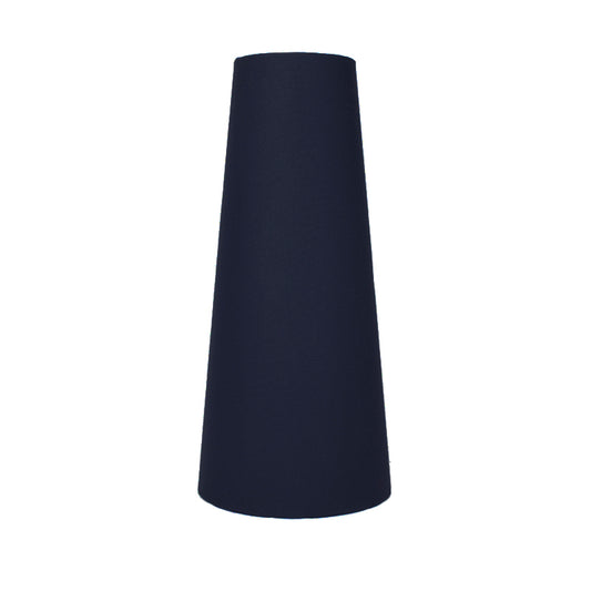 Dark Navy Blue Tall Tapered Lampshade