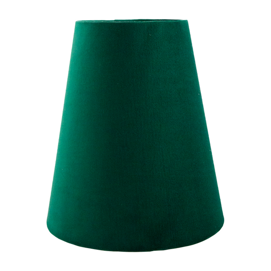 Emerald Green Velvet Tall Empire Lampshade