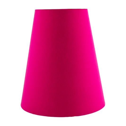 Fuchsia Pink Velvet Tall Empire Lampshade