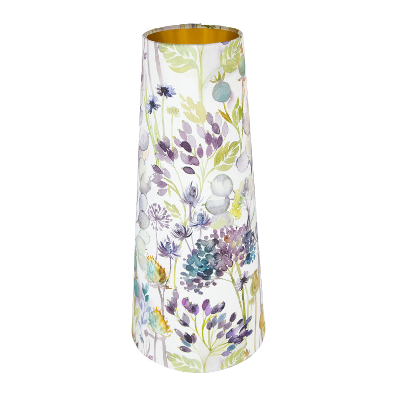 Voyage Hedgerow Blue Tall Tapered Lampshade