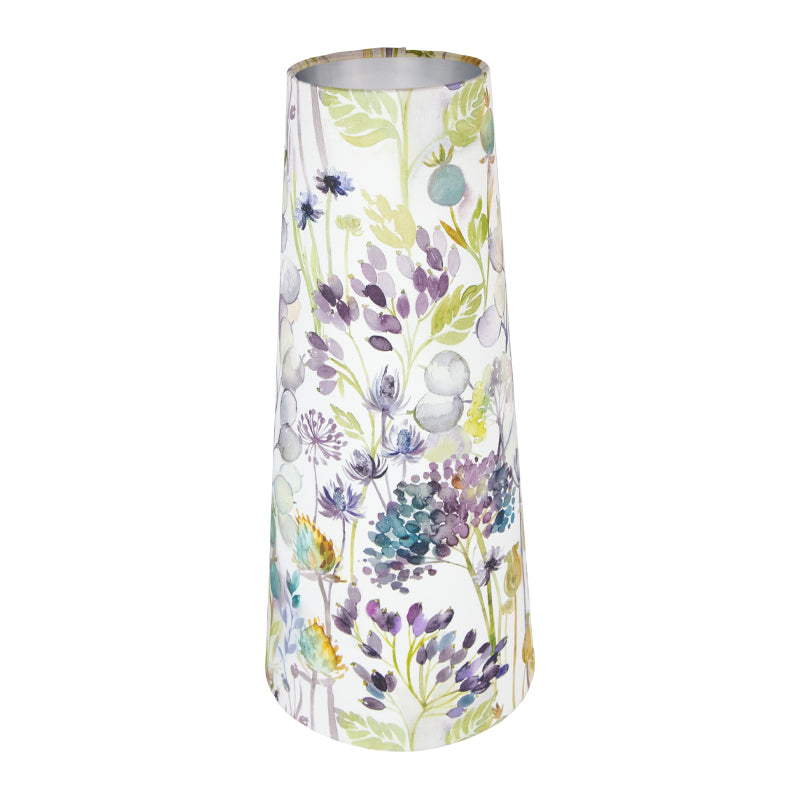 Voyage Hedgerow Blue Tall Tapered Lampshade