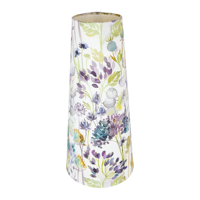 Voyage Hedgerow Blue Tall Tapered Lampshade