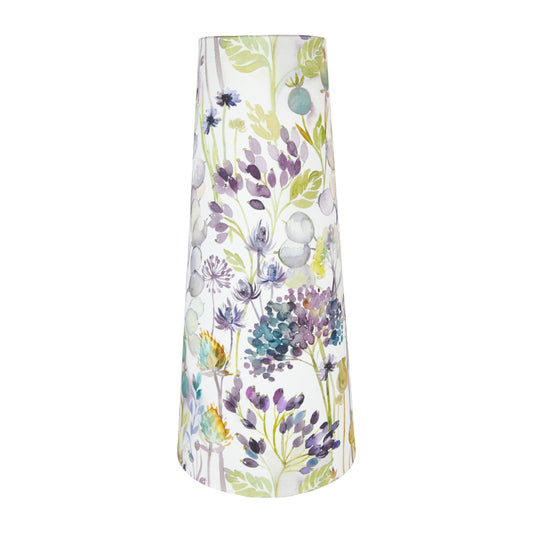 Voyage Hedgerow Blue Tall Tapered Lampshade