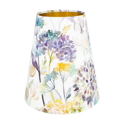 Voyage Hedgerow Blue Tall Empire Lampshade