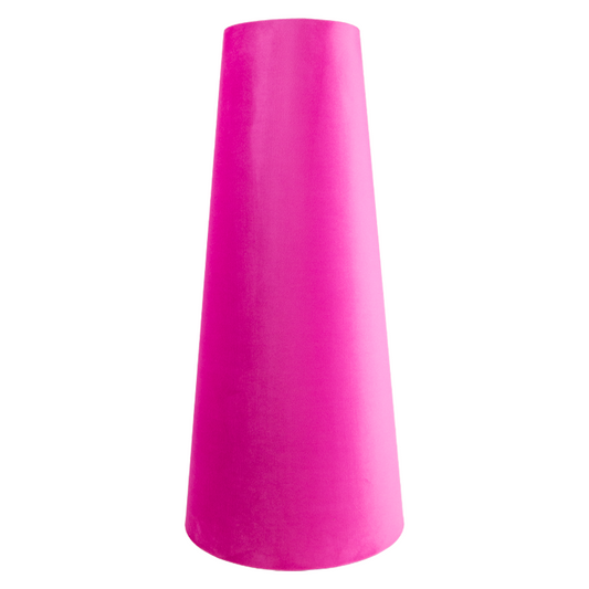 Hollyhock Velvet Tall Tapered Lampshade