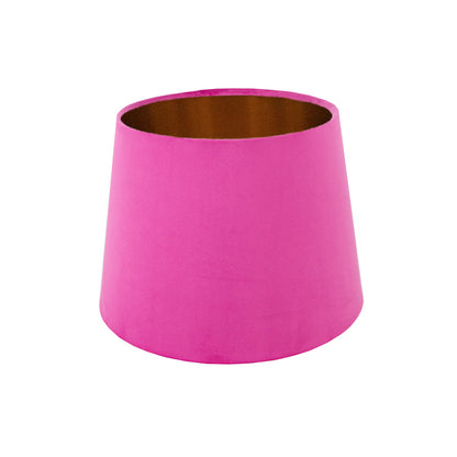 Hollyhock Velvet French Drum Lampshade