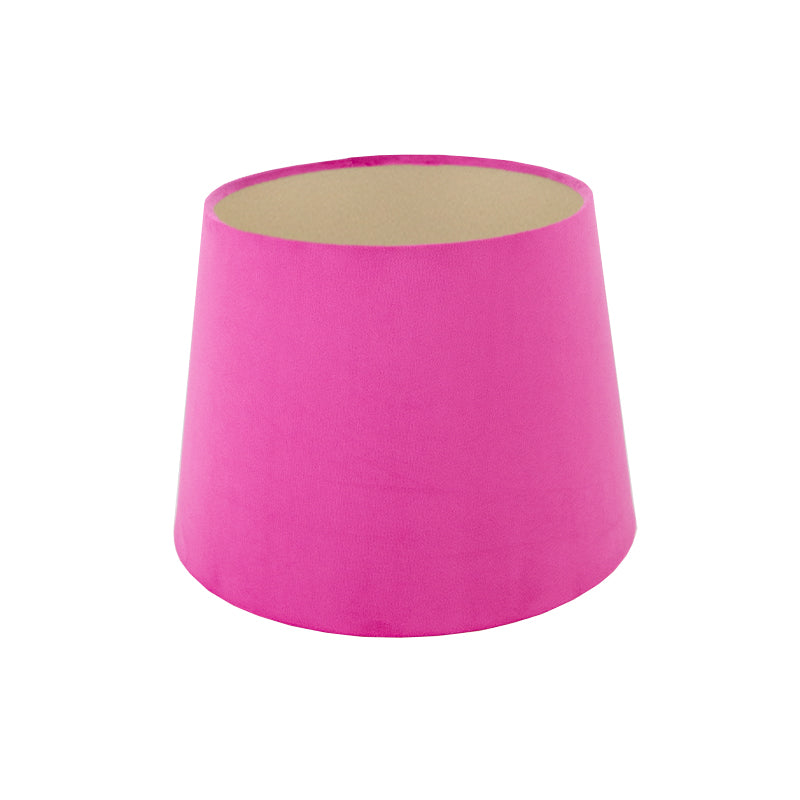 Hollyhock Velvet French Drum Lampshade