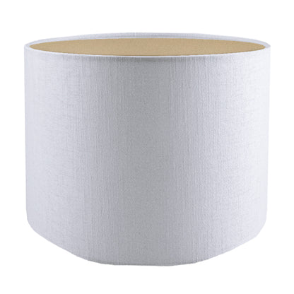 Ivory Satin Drum Lampshade