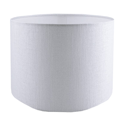 Ivory Satin Drum Lampshade