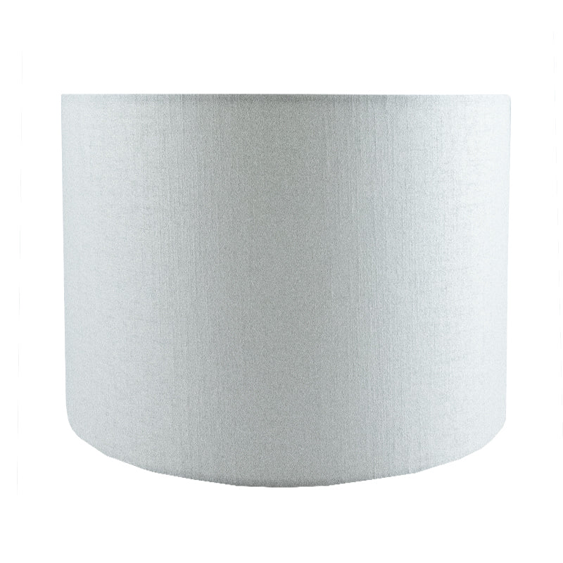Ivory Satin Drum Lampshade