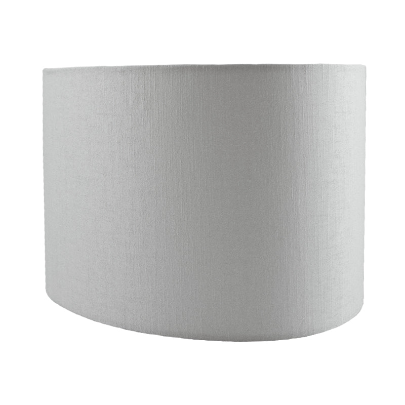Ivory Satin Oval Lampshade