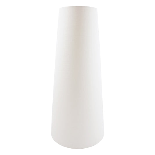 Ivory Satin Tall Tapered Lampshade