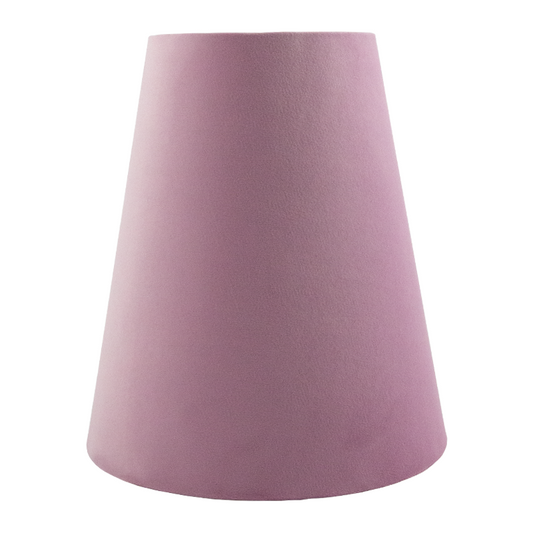 Lavender Velvet Tall Empire Lampshade