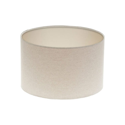 Light Beige Drum Lampshade Champagne Inner
