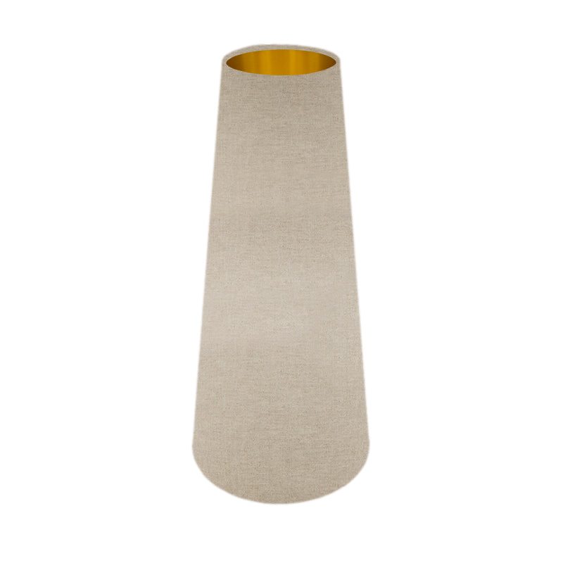 Light Beige Tall Tapered Lampshade