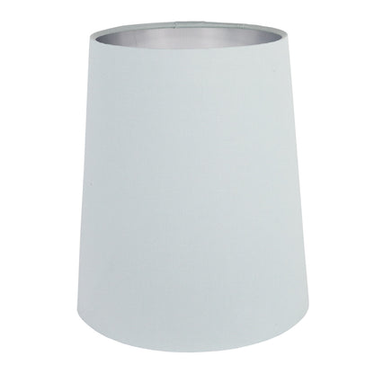 Light Grey Cotton Tall French Drum Lampshade