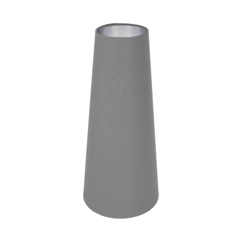 Light Grey Tall Tapered Lampshade