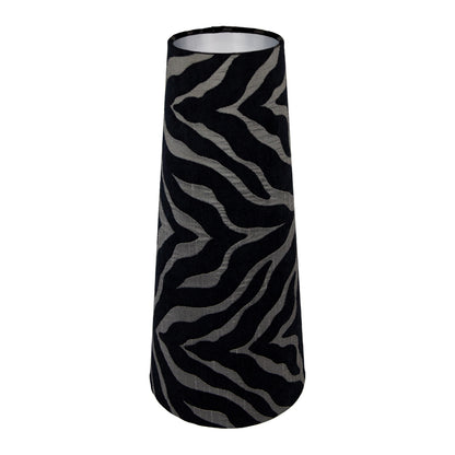 Limpopo Silver Tall Tapered Lampshade