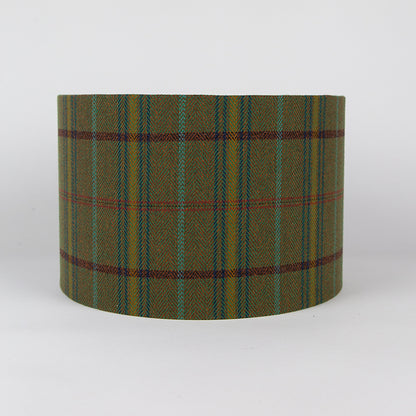 Margo Forest Tartan Drum Lampshade