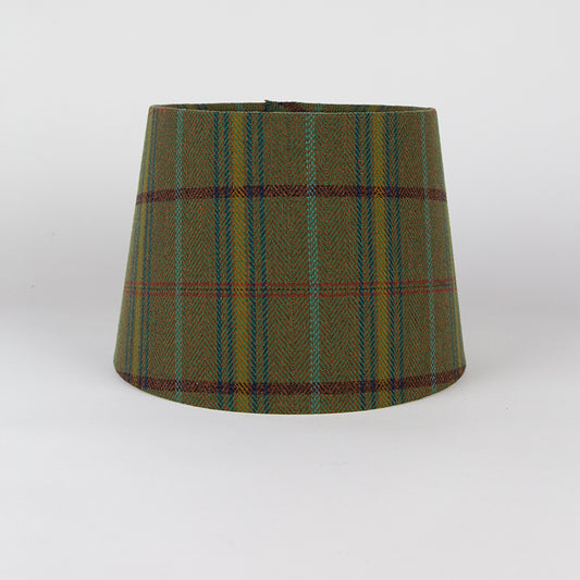 Margo Forest Tartan French Drum Lampshade